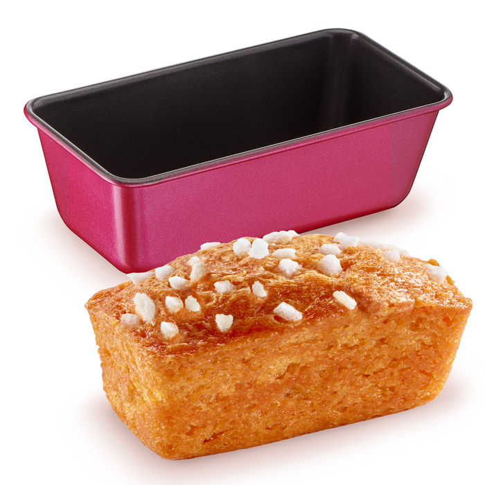 Creabake 2 moules à cakes longs 12,5x6,5cm