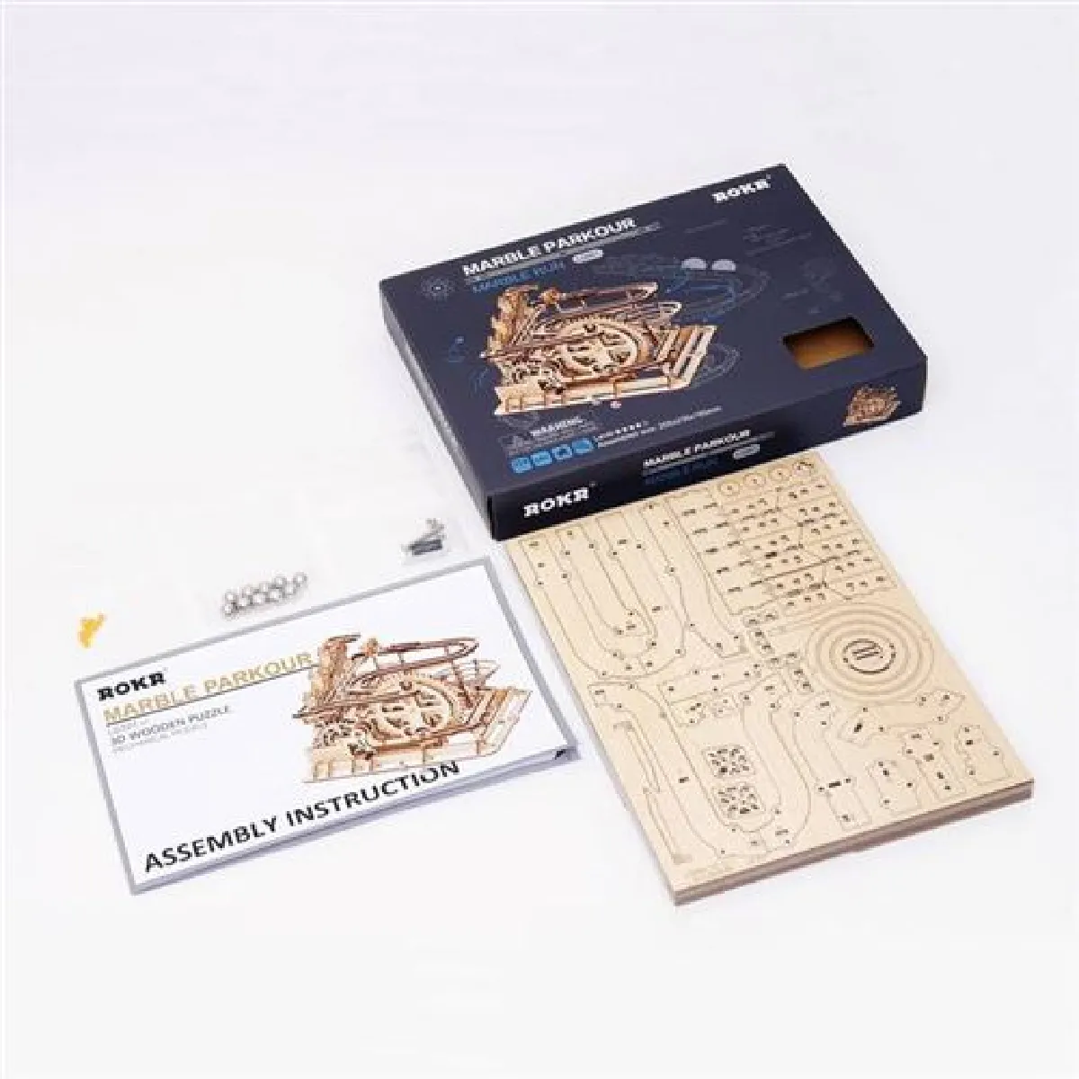 RedMiter Robotime Piste à Billes 3D en Bois