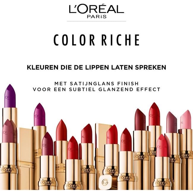 L'Oréal Paris Color Riche Satin 303 Rose Tendre Roze Lippenstift 4,5 GR