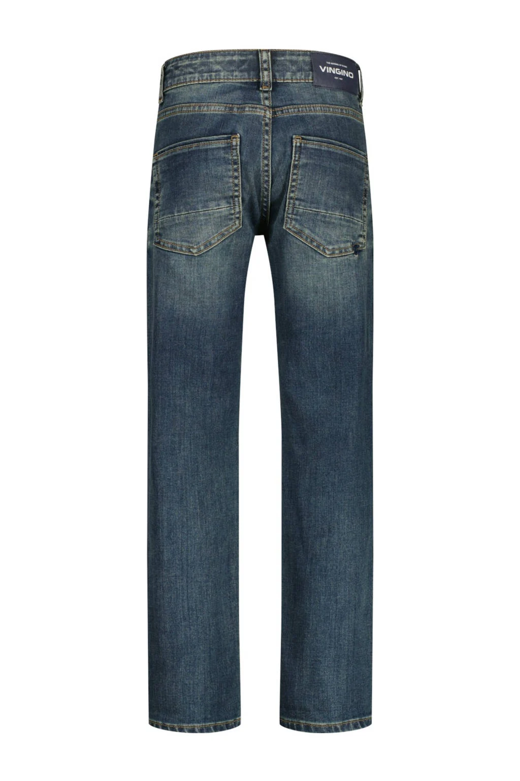 Vingino loose fit jeans dark blue denim