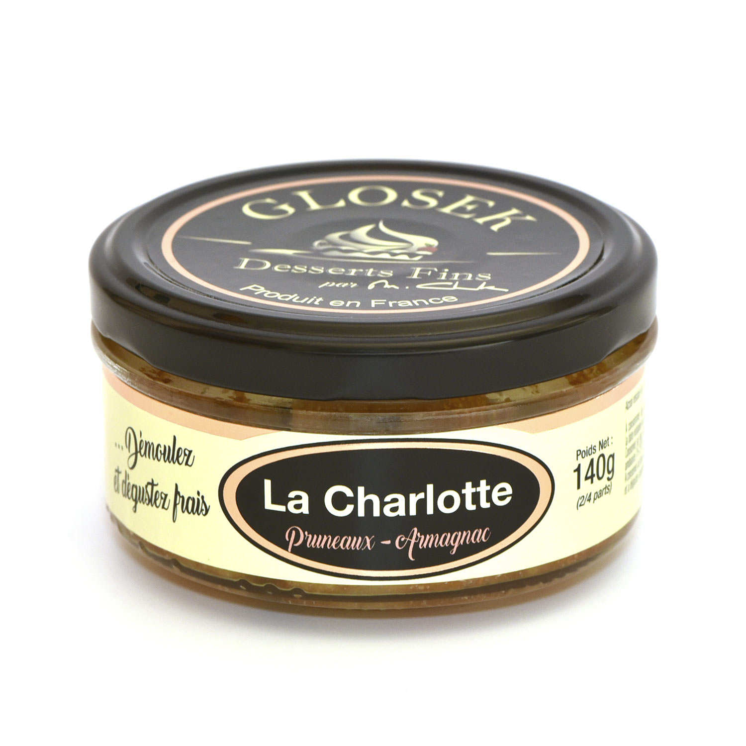 Charlotte de Gascogne aux pruneaux et à l'Armagnac