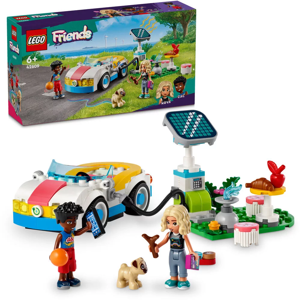 LEGO®FRIENDS 42609 - LA VOITURE ELECTRIQUE ET LA BORNE DE RECHARGE
