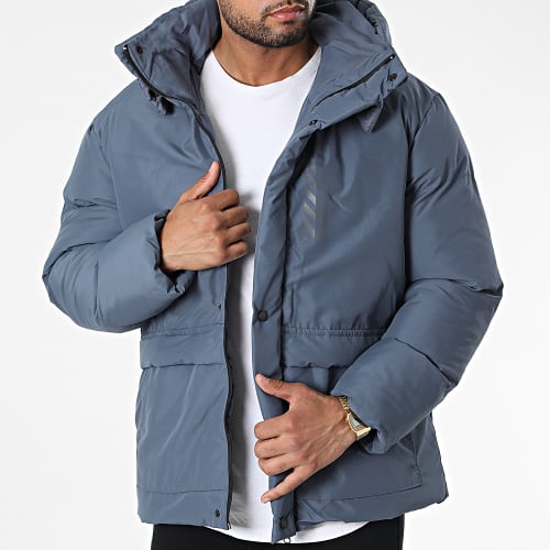 Doudoune Capuche 210 Bleu Marine