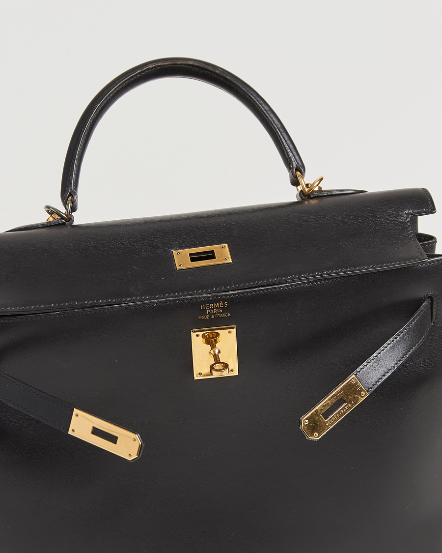 Hermès Pre-Owned Kelly 35 Handbag Black