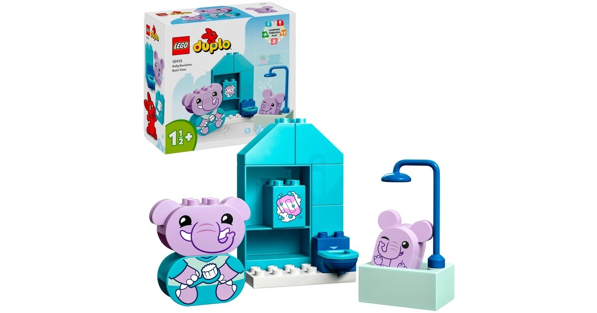 LEGODUPLO - Dagelijkse gewoontes - In bad Constructiespeelgoed  (10413)