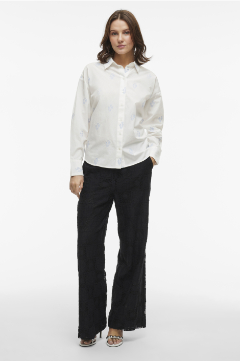 Vila witte dames blouse