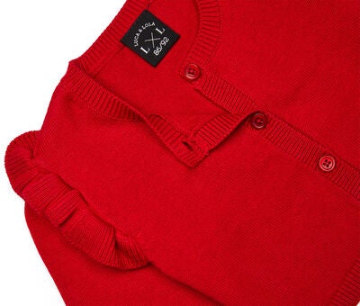 Luca & Lola Giana Cardigan, Red