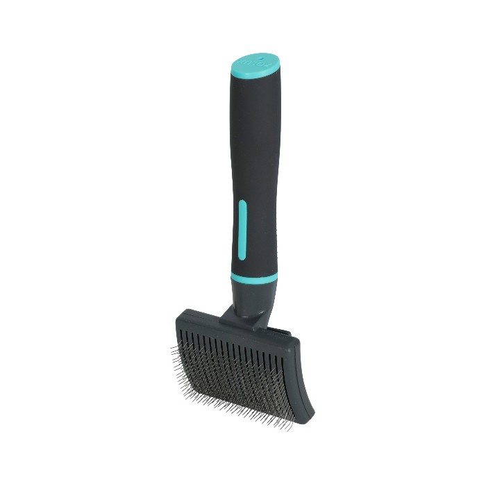 Brosse Anah Slicker rétractable pour chien