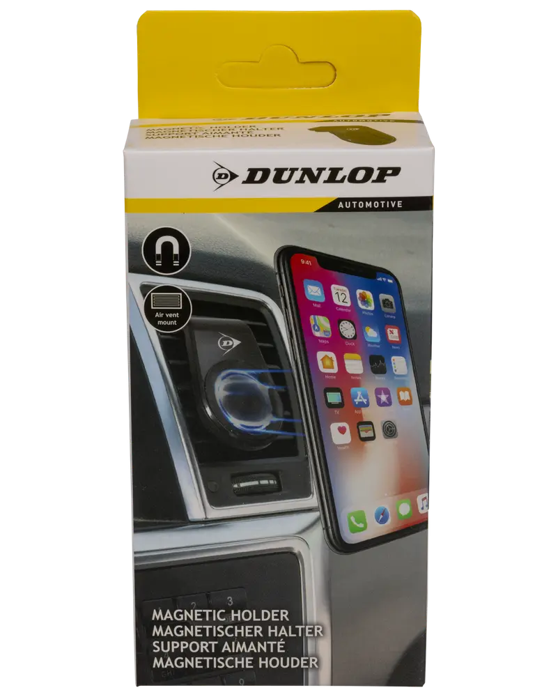 DUNLOP Mobilholder til bil magnetisk