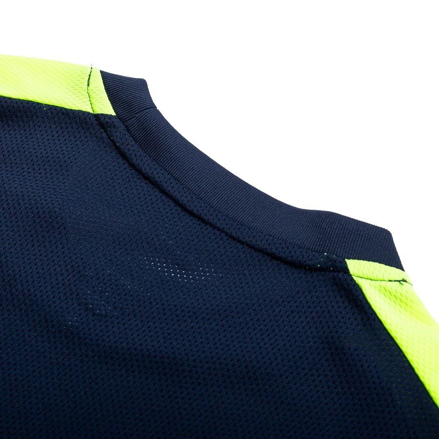 Nike T-shirt d'Entraînement Dri-FIT Academy 23 - Bleu Foncé/Jaune Fluo