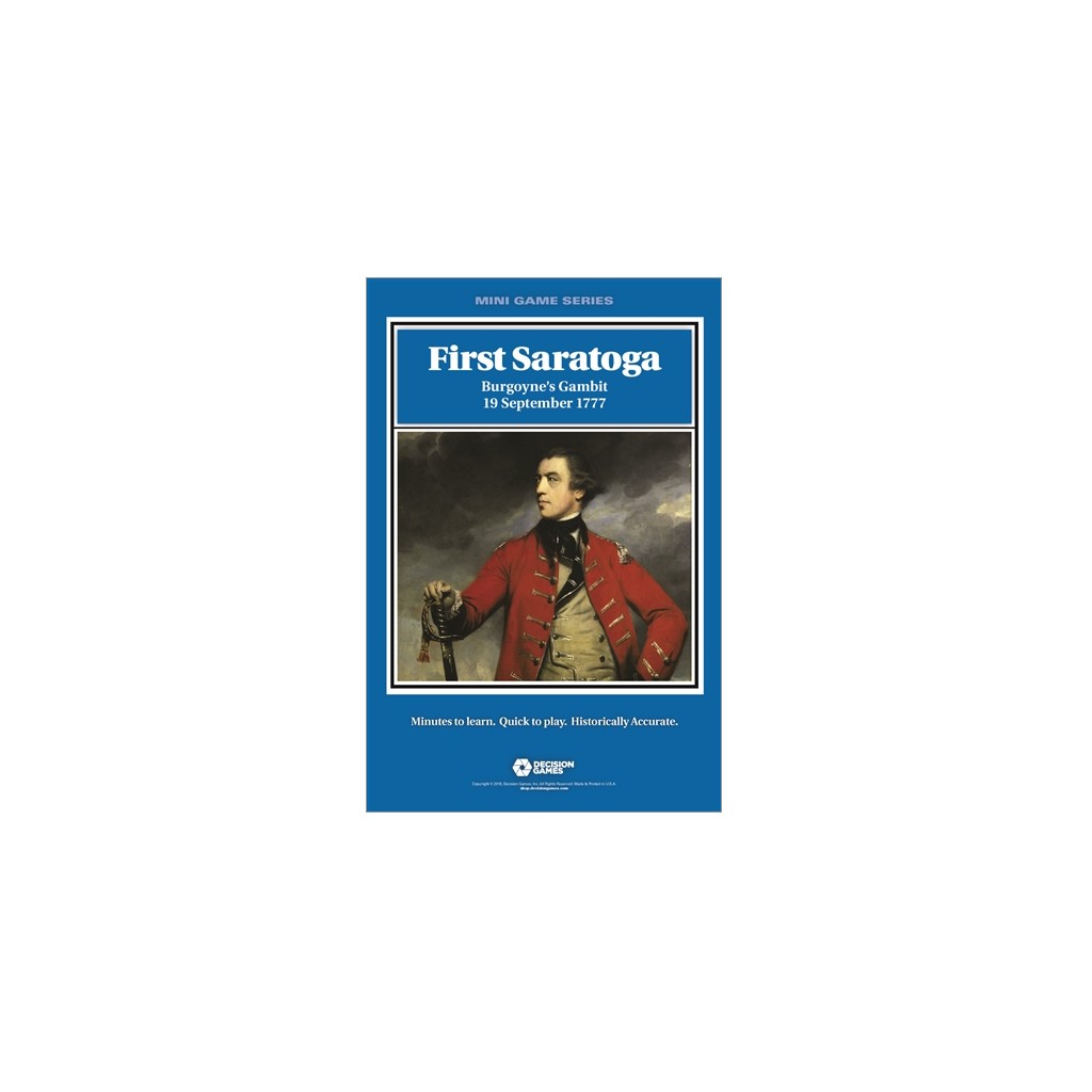 Mini Game Series - First Saratoga : Burgoyne's Gambit