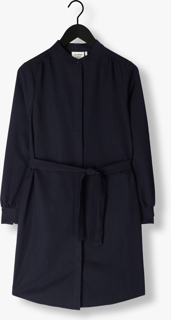 ANOTHER LABEL donkerblauwe another label mini jurk dalyce dress l/s