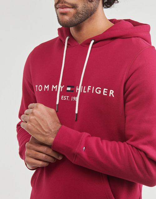 Tommy Hilfiger - TOMMY LOGO HOODY - Bordeaux