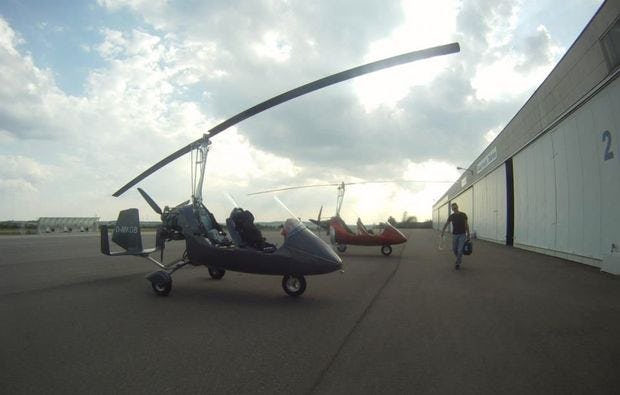 Tragschrauber-Rundflug ab Wallerfangen-Düren als Geschenkidee