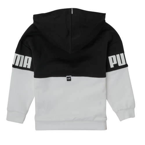 Puma - PUMA POWER BEST HOODIE - Noir / Blanc