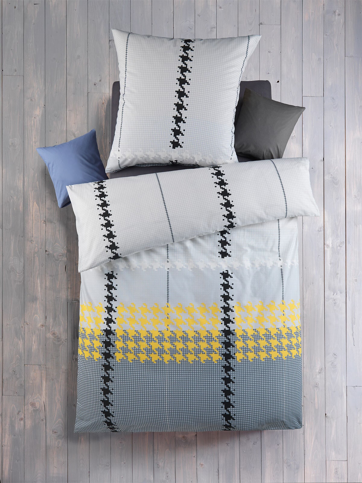 Baumwoll-Renforcé Bettwäsche Ero 2er-Set 80x80/135x200 cm