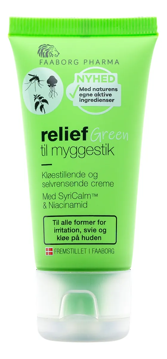 Faaborg Pharma Relief green til myggestik - 30 ml.