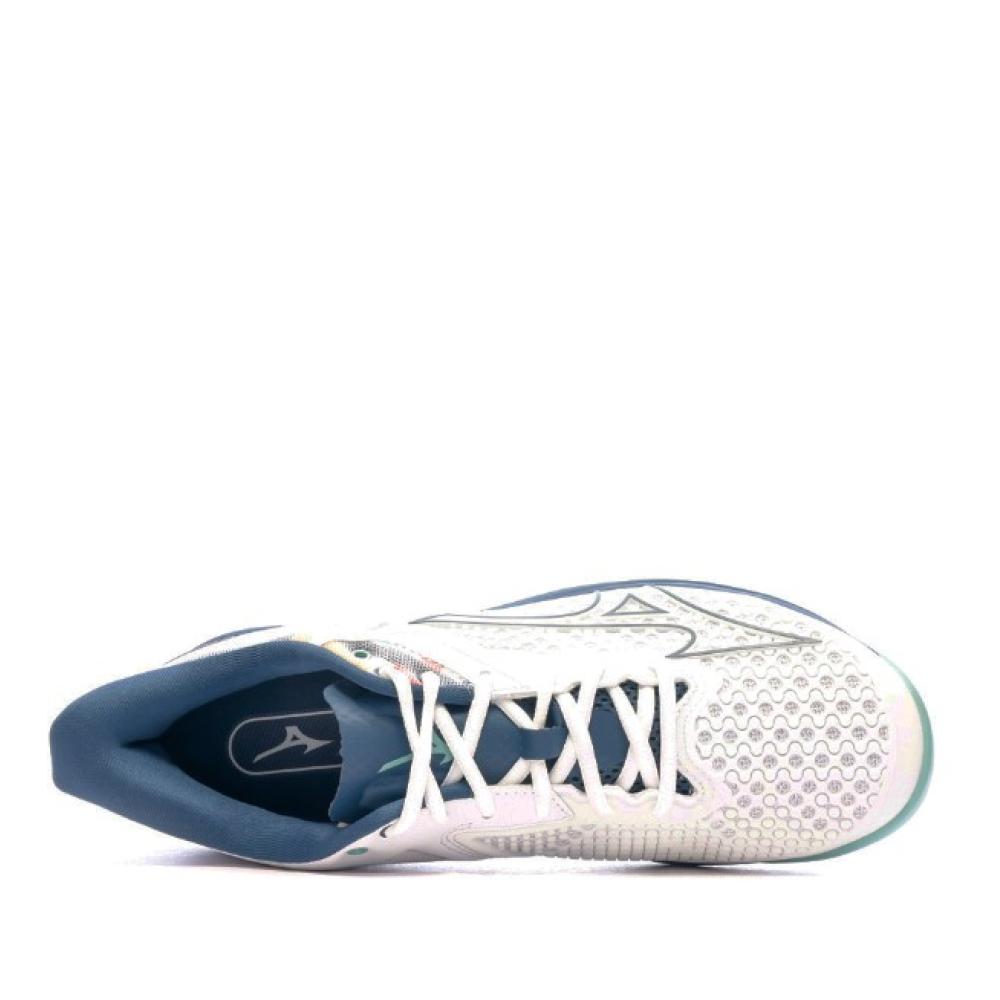 Mizuno Chaussure de Padel Blanche Homme Mizuno Wave Exceed Tour 5 Cc