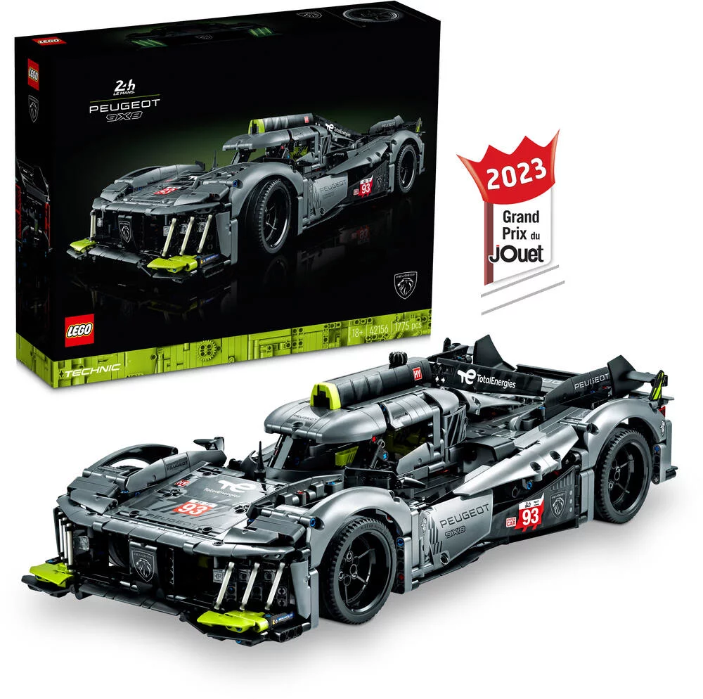 LEGO®TECHNIC 42156 - PEUGEOT 9X8 24H LE MANS HYBRID HYPERCAR