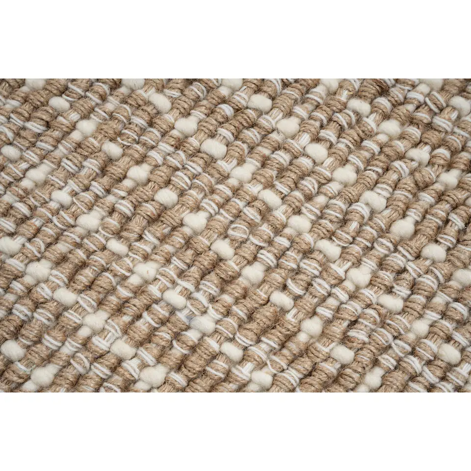 Dutch Lifestyle - Wol - Vloerkleed - 160x230cm - Beige
