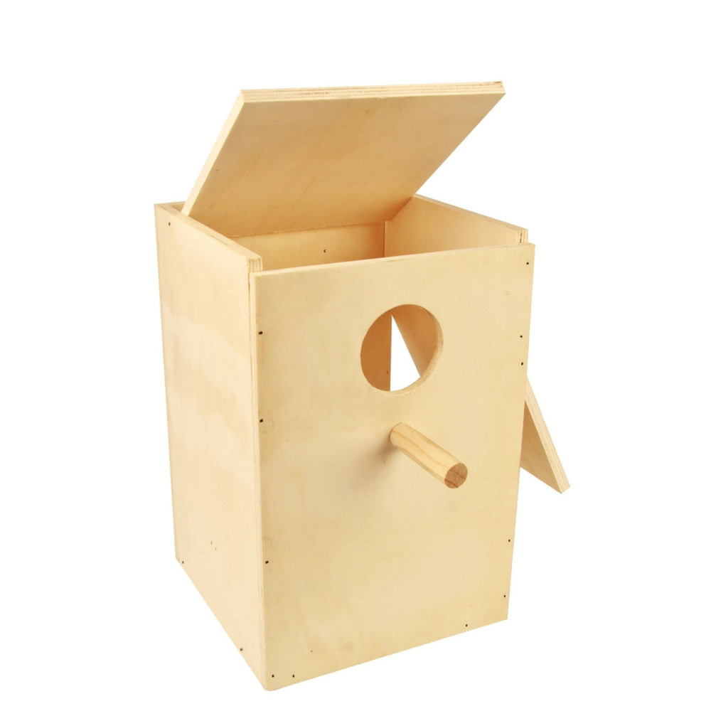 Nichoir bois calopsitte en kit h 30 cm pour oiseaux