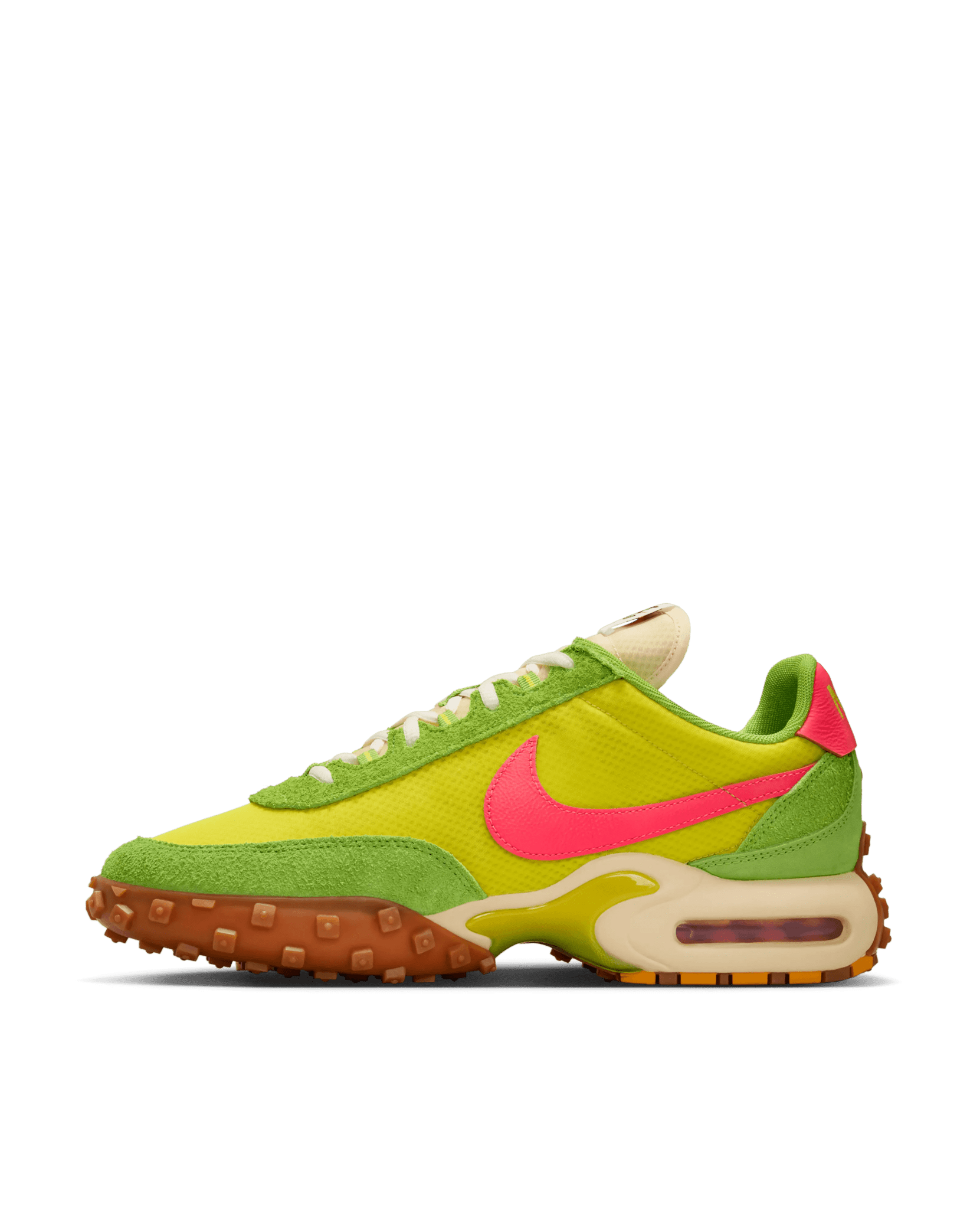 Nike Air Max Waffle SP (Electrolime/Flash Crimson-Gum Med Brown)