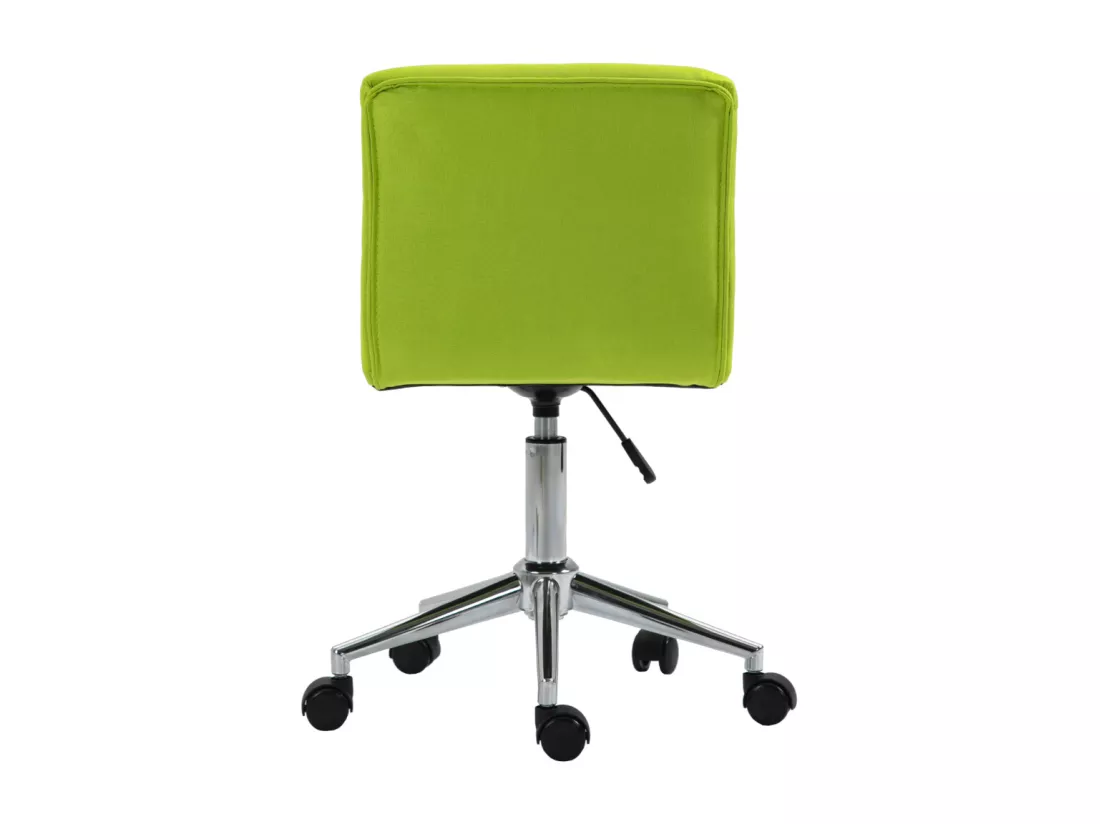 SVITA LINUS chaise de bureau chaise pivotante pour enfant chaise de bureau chambre d'enfant revêtement en tissu vert