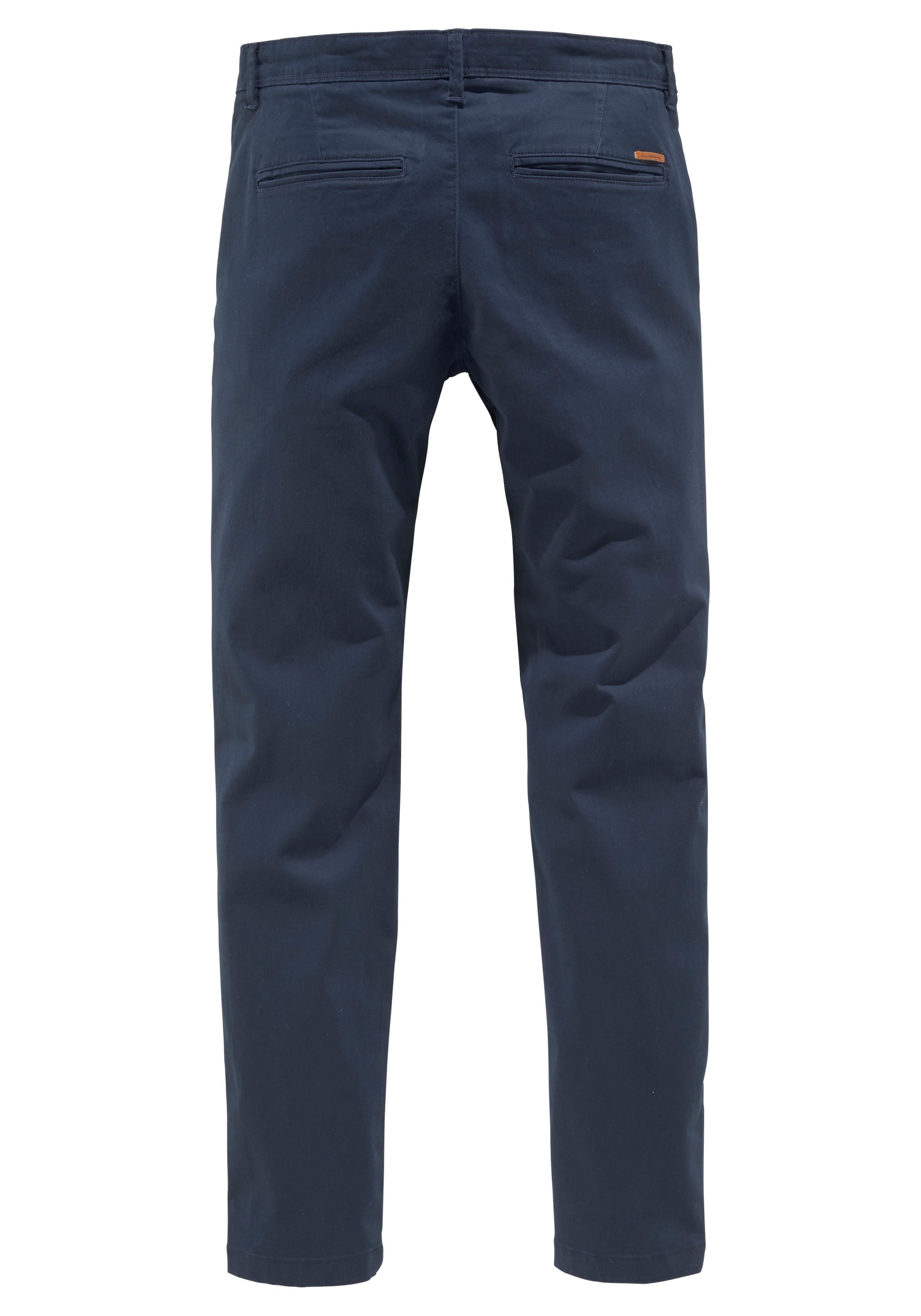 Jack & Jones Chinohose »JJIMARCO mit Badge und hohem Tragekomfort«  unifarben, modisch, slim fit, Baumwollmischung