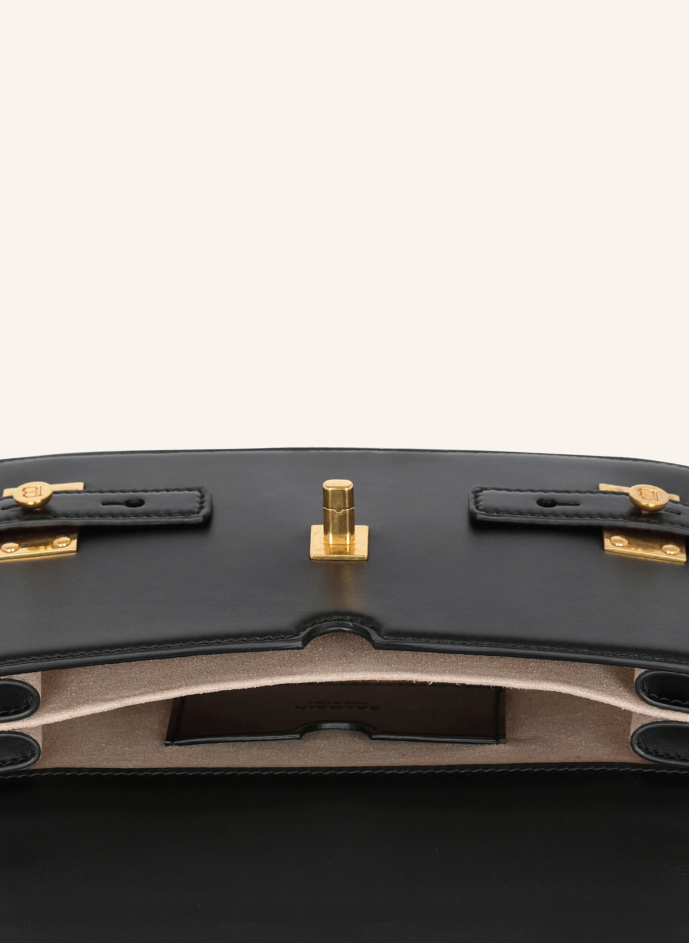BALMAIN Tasche B-Buzz 24 aus Glattleder