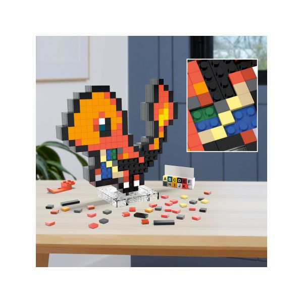 Mega Construx Showcase Pokémon Charmander 349 Peças - HTH76