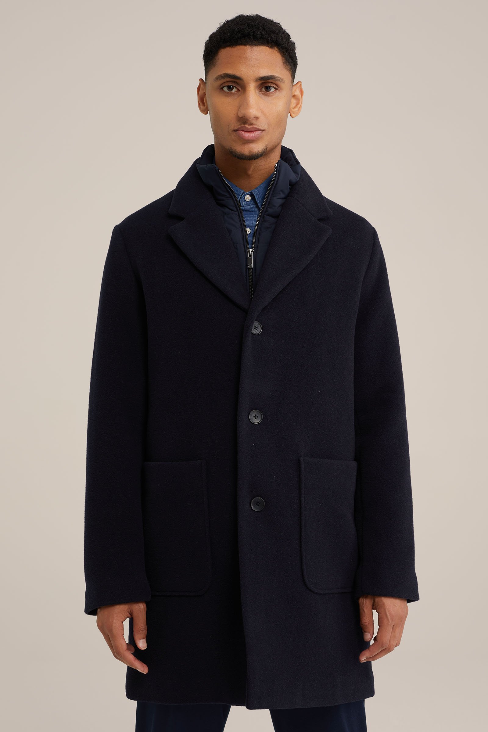 overjas Van Gils Donkerblauw