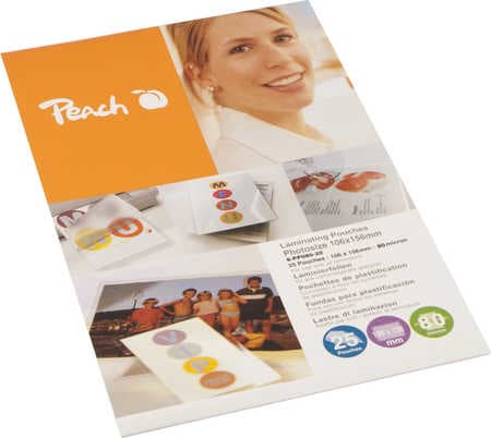 Peach Peach Folia laminat, 106 x 156 mm, 80mic, termo, 25szt