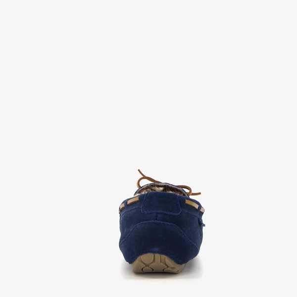 Hush Puppies suède heren pantoffels blauw