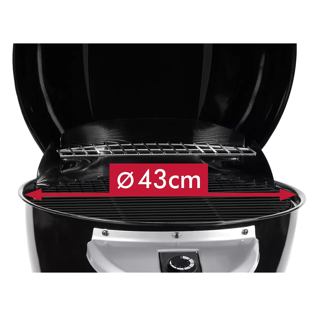 Elektrogrill BBQ Star 2 in 1 Schwarz