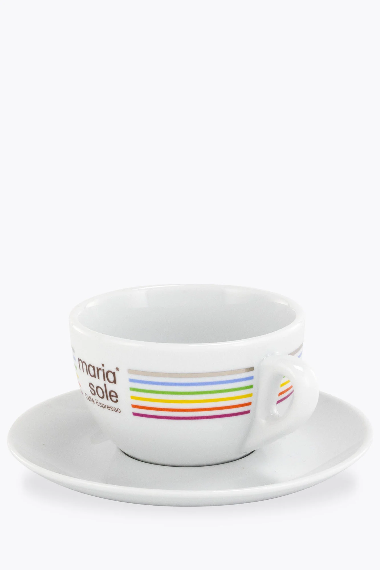 MariaSole MilleSoli Milchkaffee Tasse mit Untertasse
