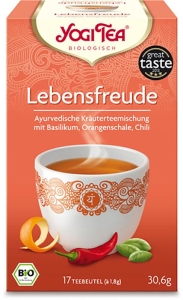 YOGI TEA Lebensfreude Beutel, 17 x 1.8 g