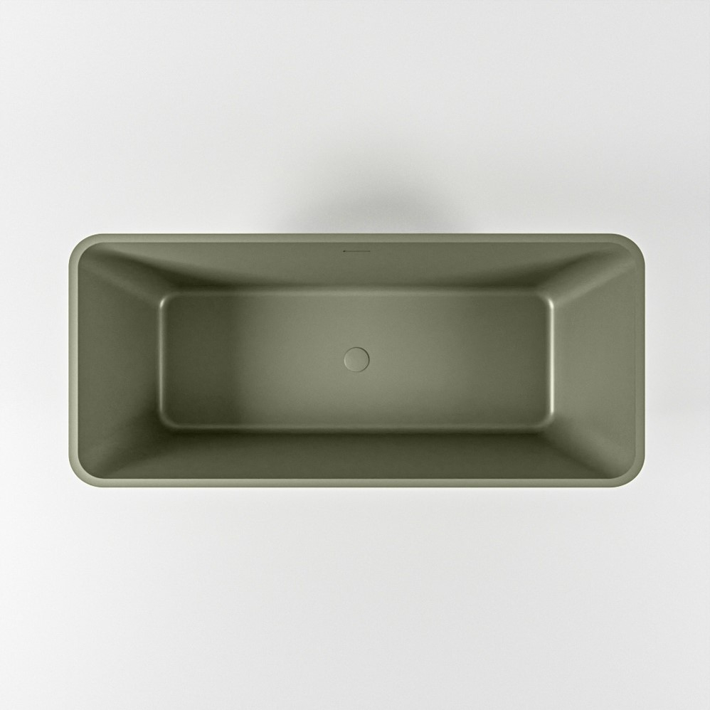 Mondiaz Lundy vrijstaand bad 170x75cm kleur army