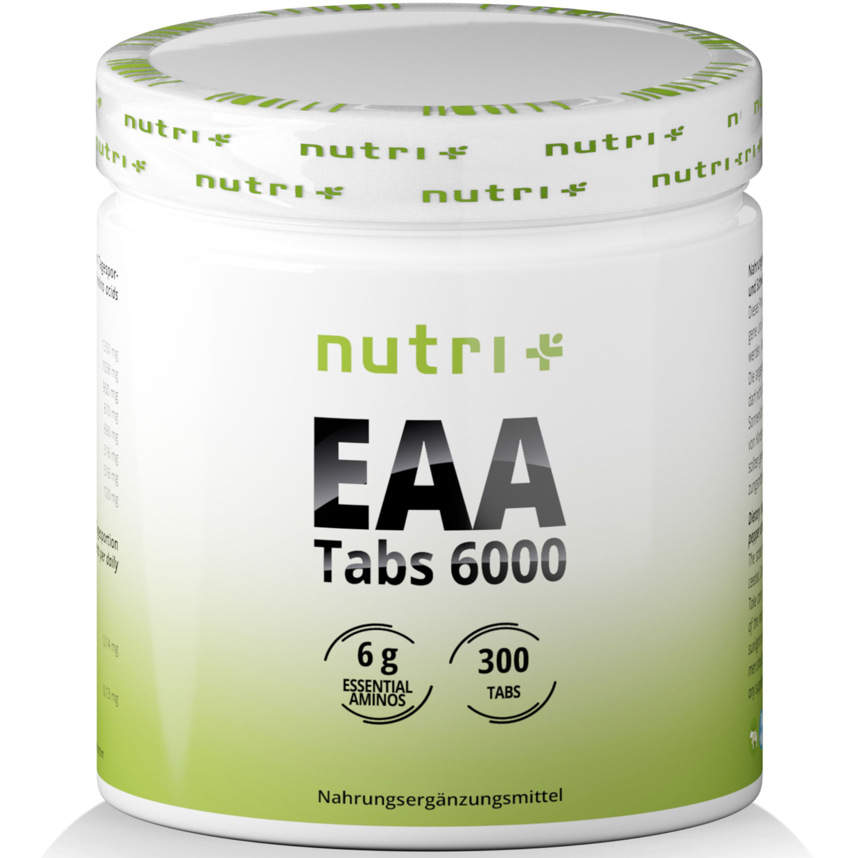Nutri+ EAA Tabletten 6000 - Essentielle Aminosäuren Komplex