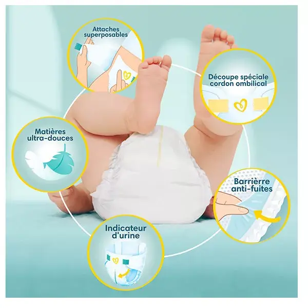 Fraldas Pampers Premium Protection Maxi Pack T6 (13-18 kg)