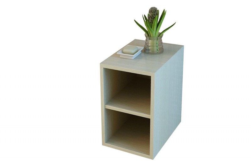 Jet-Line Bad-Mittelschrank Brixen in oak