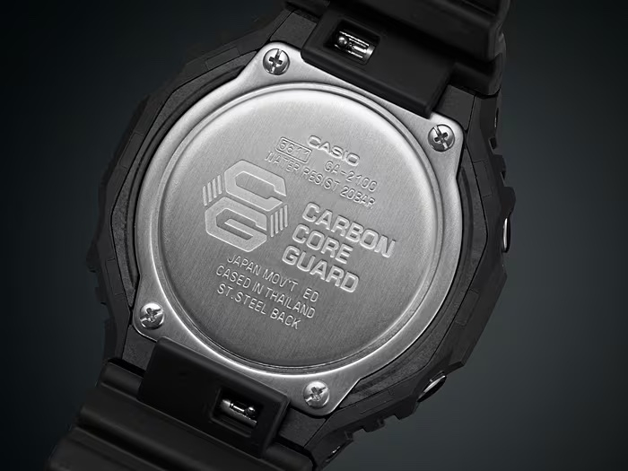 (Ø45mm) Classic Chronograph Herren Armbanduhr Analog / Digital (GA-2100-1A1ER) - Schwarz