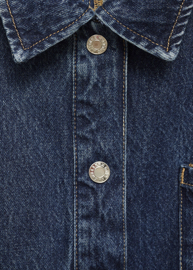 MANGO Jacket. -- PAULA Open blue