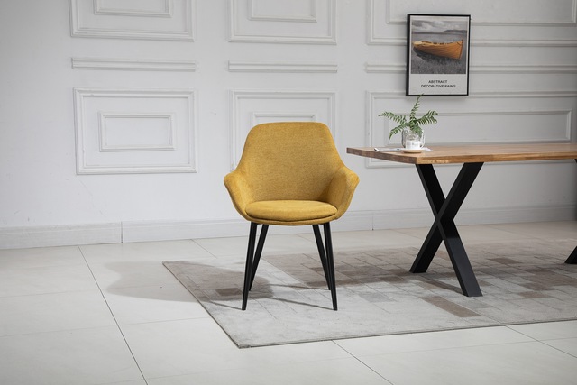 SalesFever Essgruppe »Essgruppe im schicken Stil« Set, 5 Stk. tlg. 5-teiliges Set: Tischplatte mit seidenmattem OSMO Hartwachs-Öl behande