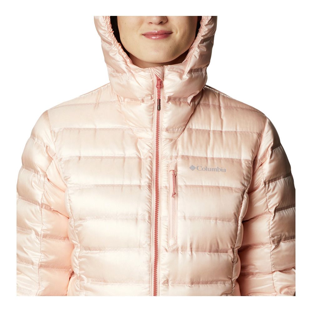 Columbia PEBBLE PEAK DOWN - Doudoune Femme peach/coral