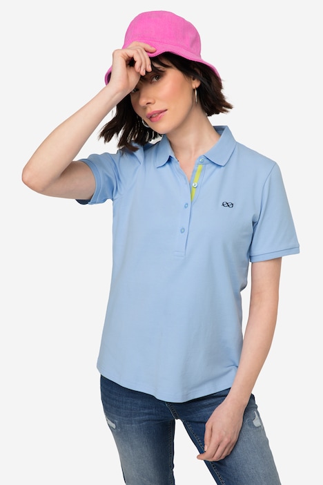 Poloshirt, Piqué, Polokragen, Halbarm