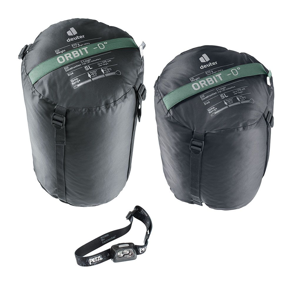 Deuter ORBITE 0°C SL - Sac de couchage ivy/sage