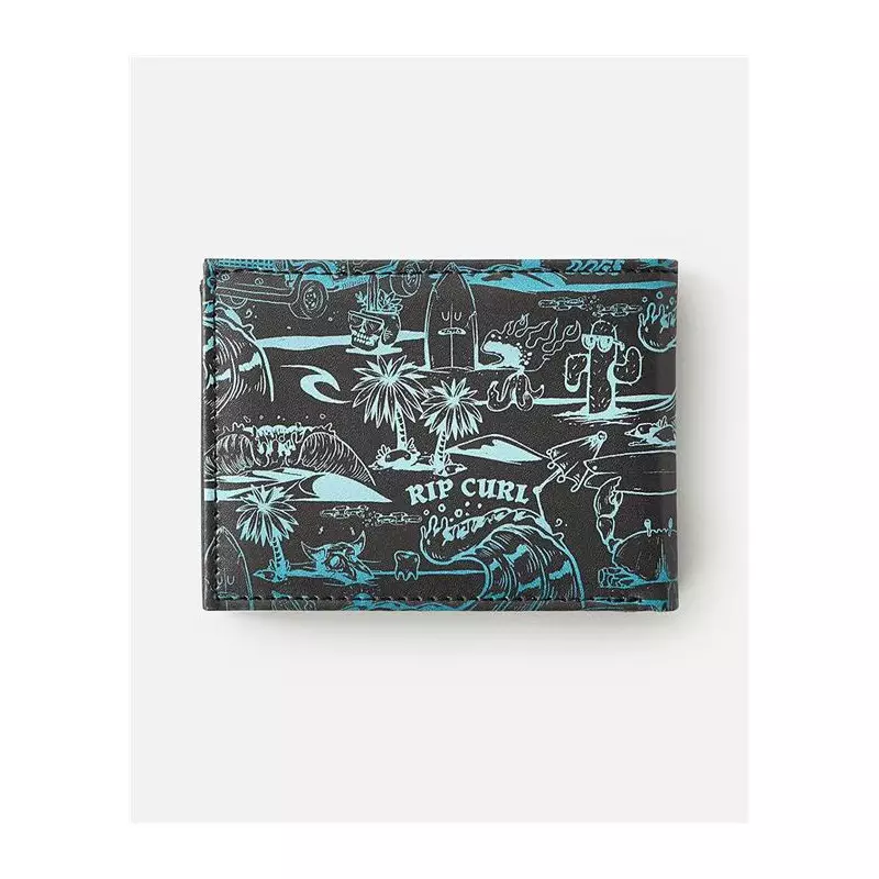 Portefeuille RIPCURL Combo Pu Slim Aqua