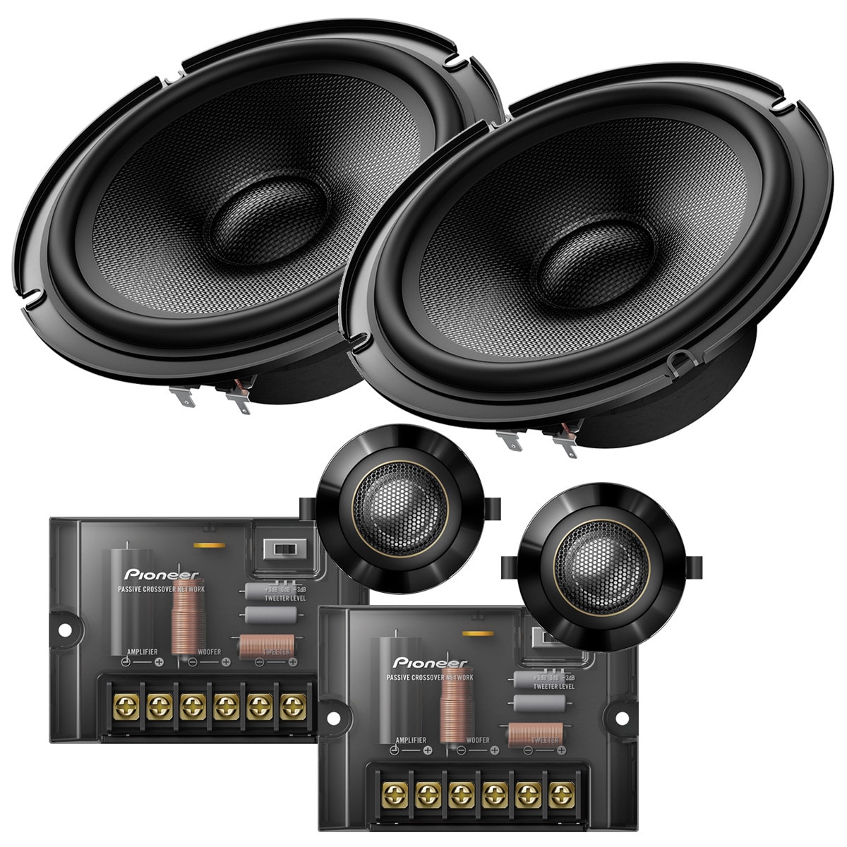 Pioneer TS-Z65CH - 17 cm. Komponent høyttalersystem (330W)