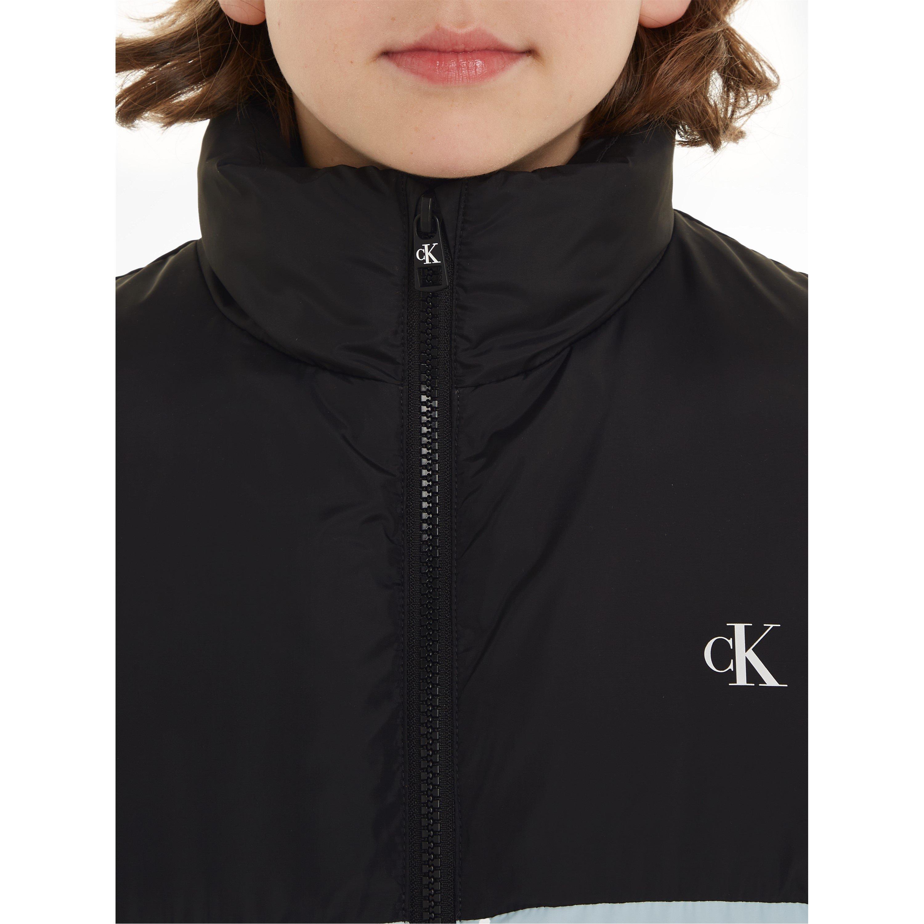 Calvin Klein Jeans NYLON COLOR BLOCK PUFFER VEST