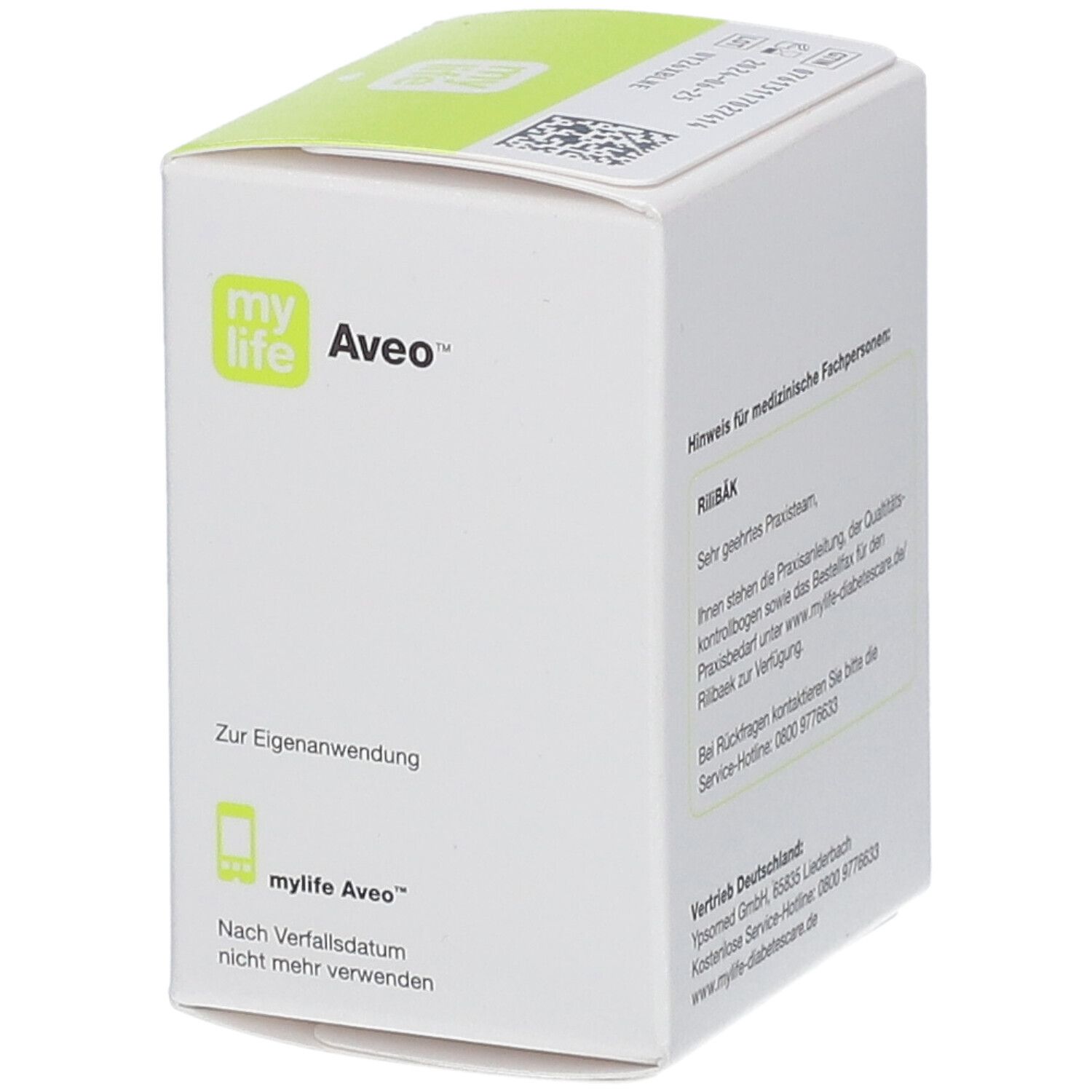 MYLIFE Aveo Blutzucker Teststreifen
